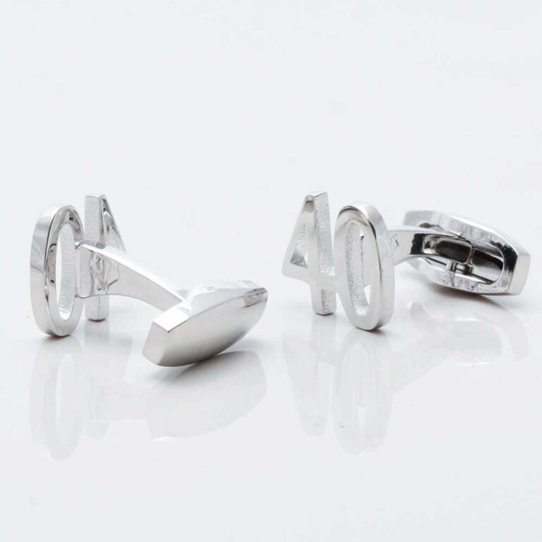 40th Birthday Cufflinks Gallery 1 of 1 1
