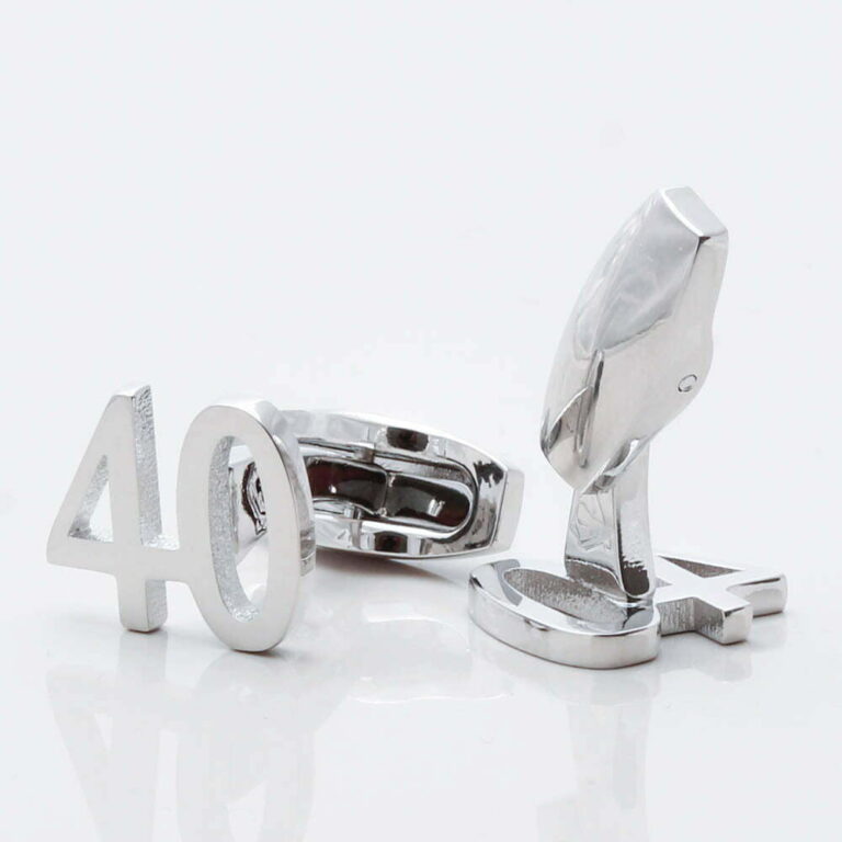 40th Birthday Cufflinks Gallery 2 1 of 1