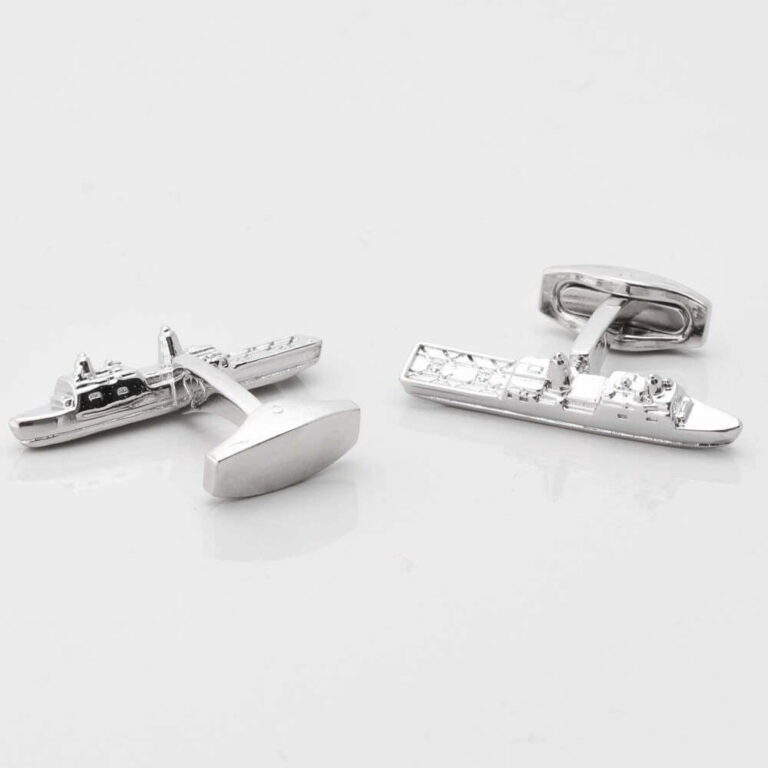 Battleship Cufflinks Gallery 1 of 1
