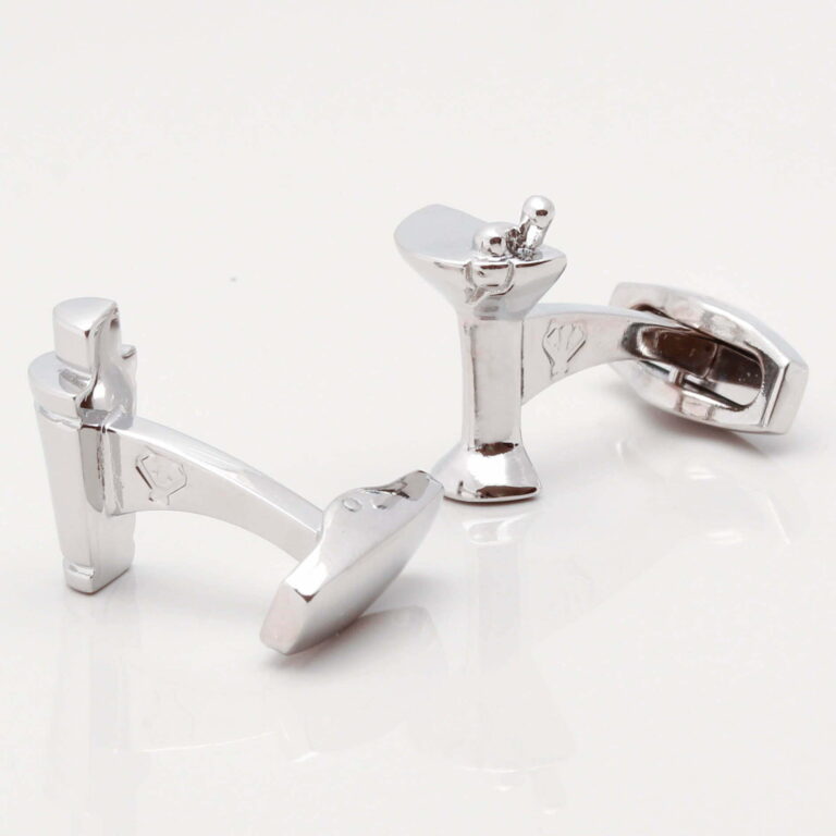 Cocktail Shaker And Glass Cufflinks Gallery 1 of 1