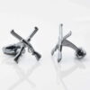 Double Barrel Shotgun Cufflinks Gallery 1 of 1 1