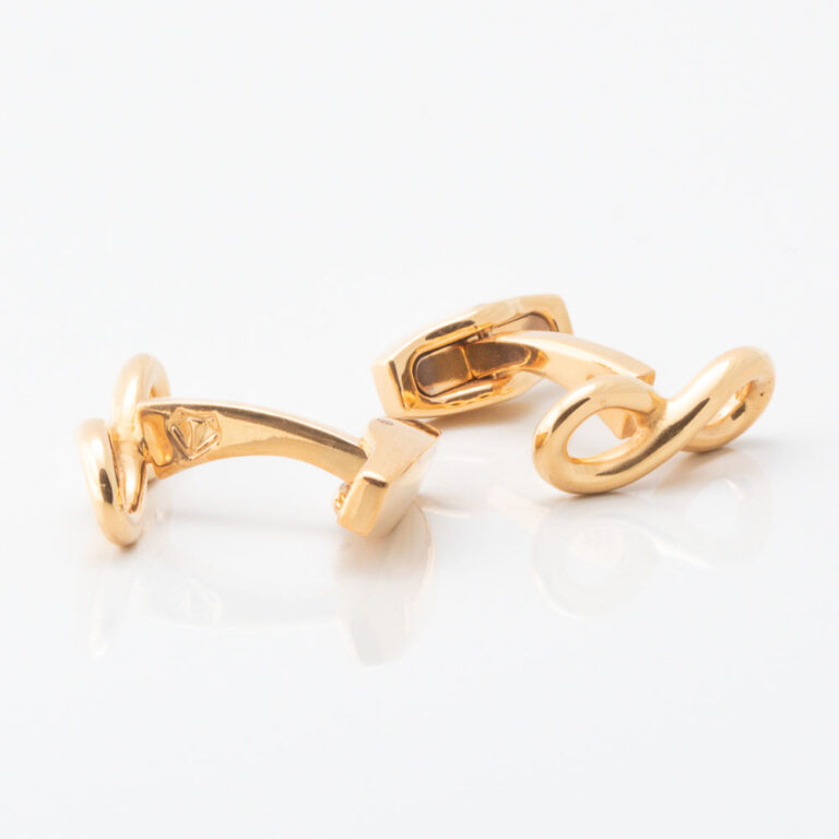 Gold Sterling Silver Infinity Cufflinks Gallery