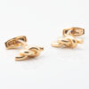 Gold Sterling Silver Nautical Knot Cufflinks