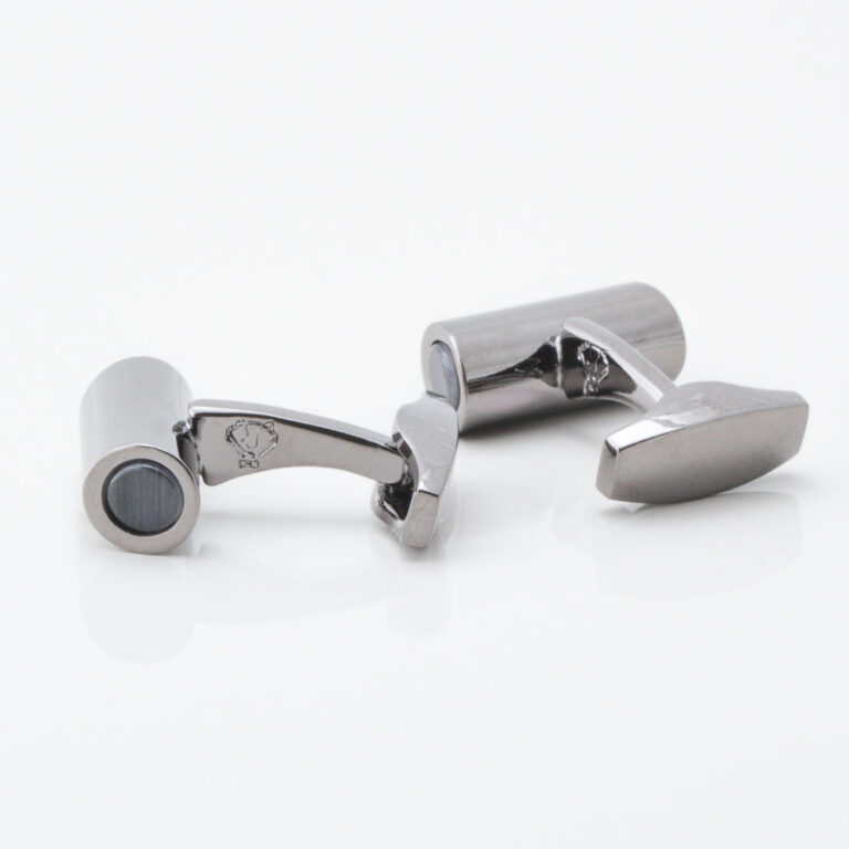 Gunmetal Cylinder Cufflinks Gallery