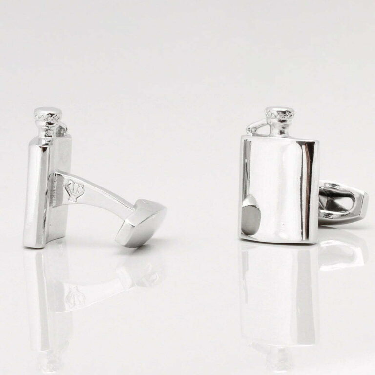 Hip Flask Cufflinks Gallery 1 of 1 1