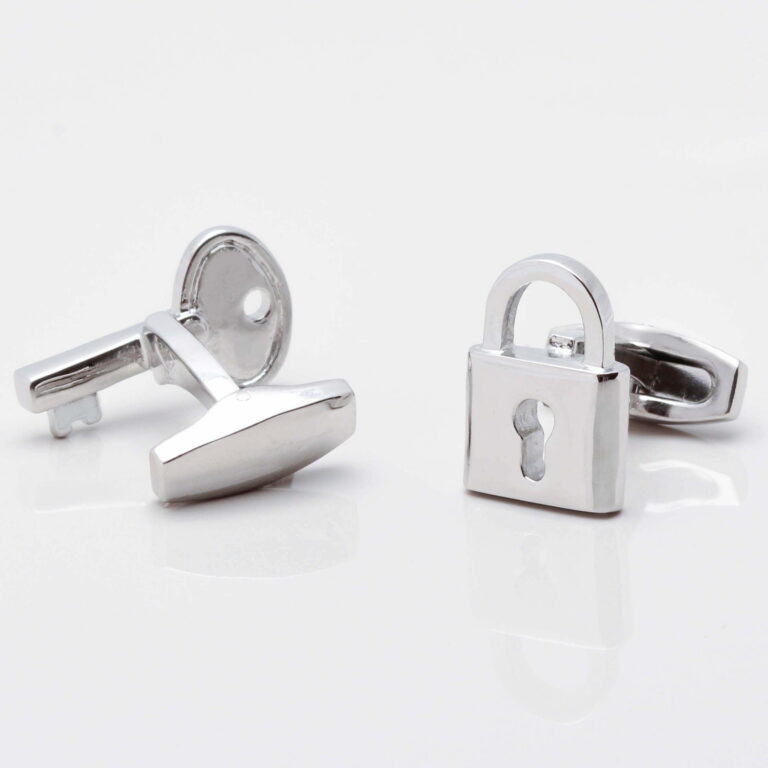 Lock and Key Cufflinks Gallery 1 of 1