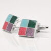 Multi Epoxy Square Cufflinks 1 of 1