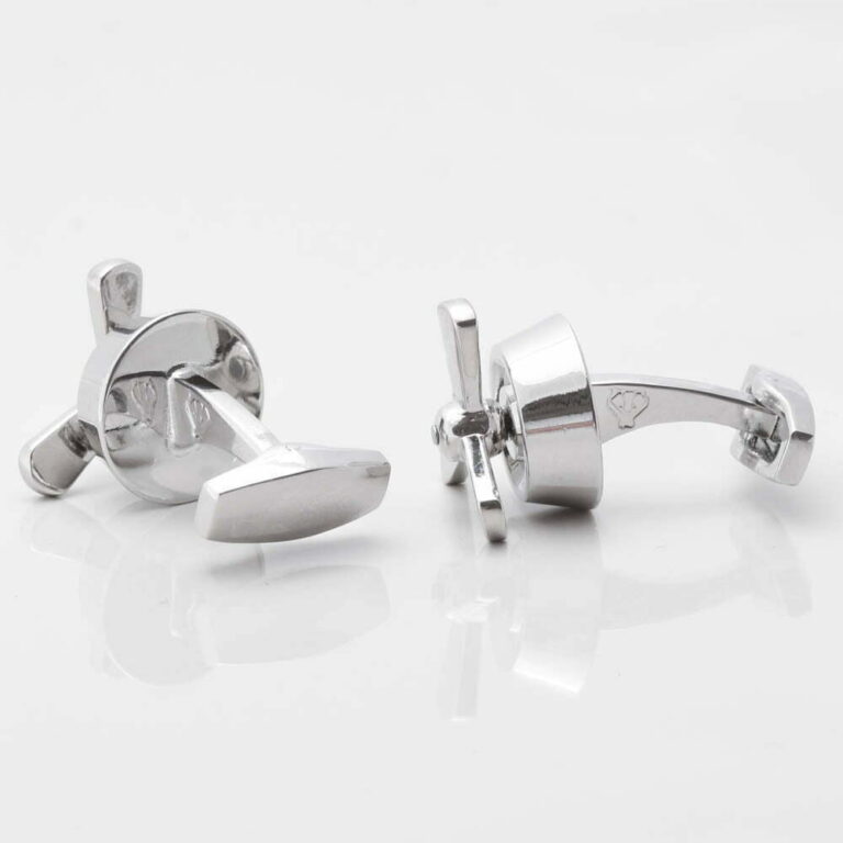Rotating Propeller Cufflinks Gallery 1 of 1