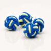 Royal Blue Yellow Knot Cufflinks 1 of 1
