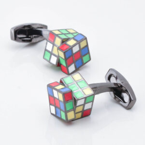 Rubiks Cube Cufflinks 2869