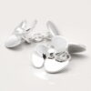 SILVER PLATED PROPELLER CUFFLINKS 1 of 1