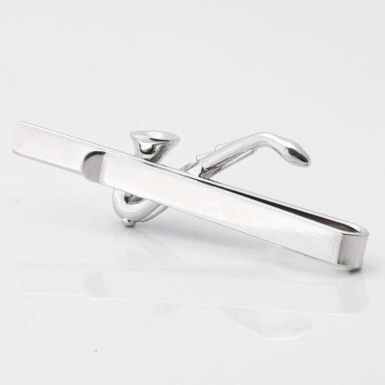 Saxophone Tie Bar Gallery 1 of 1