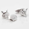 Silver Plated Fox Cufflinks Gallery 1 of 1 2