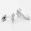 Silver Snowflake Cufflinks Gallery 2 1 of 1