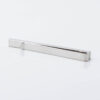 Silver Slim Initial Engraved Tie Bar
