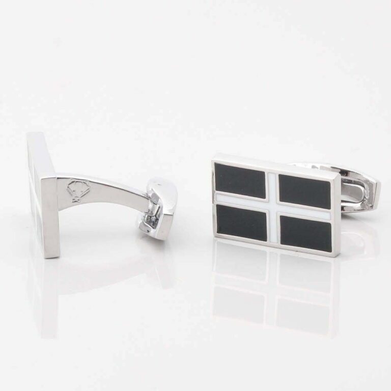 St Piran Flag Cufflinks Gallery 1 of 1