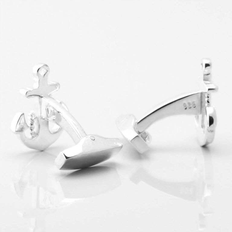 Sterling Silver Anchor Cufflinks Gallery