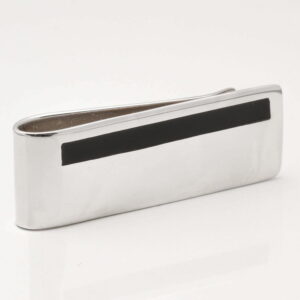 Sterling Silver Onyx Money Clip 1 of 1