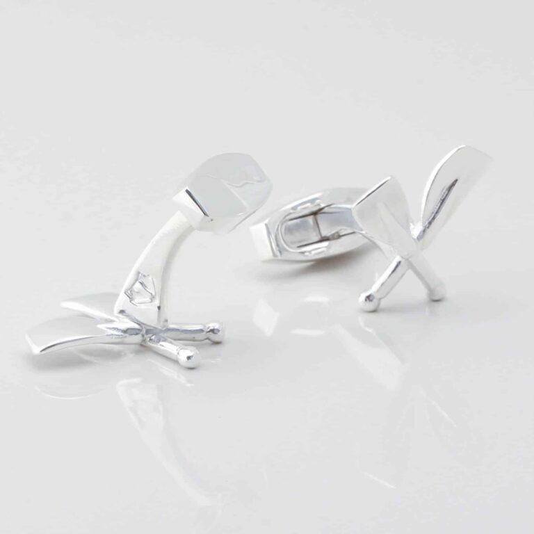 Sterling Silver Rowing Cufflinks Gallery 2 3970