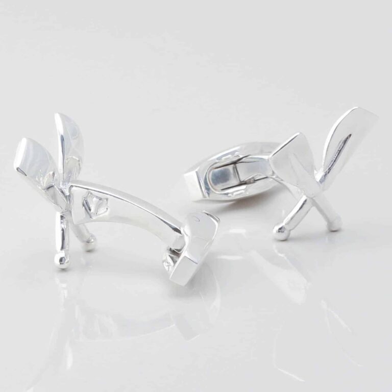 Sterling Silver Rowing Cufflinks Gallery 3968
