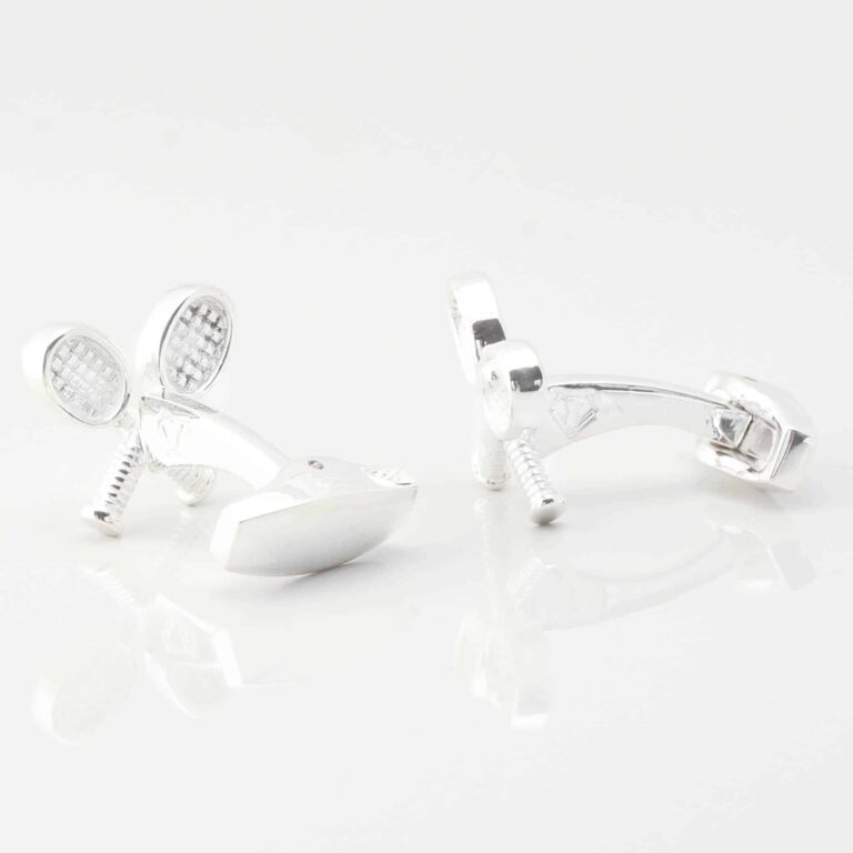 Sterling Silver Tennis Cufflinks Gallery 2 4148