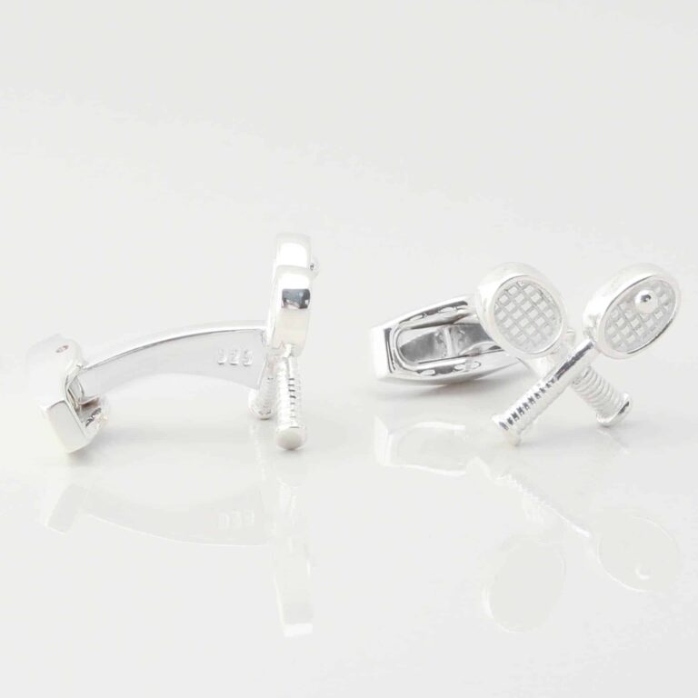 Sterling Silver Tennis Cufflinks Gallery 4147