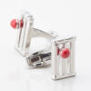 Cricket Stumps & Ball Cufflinks