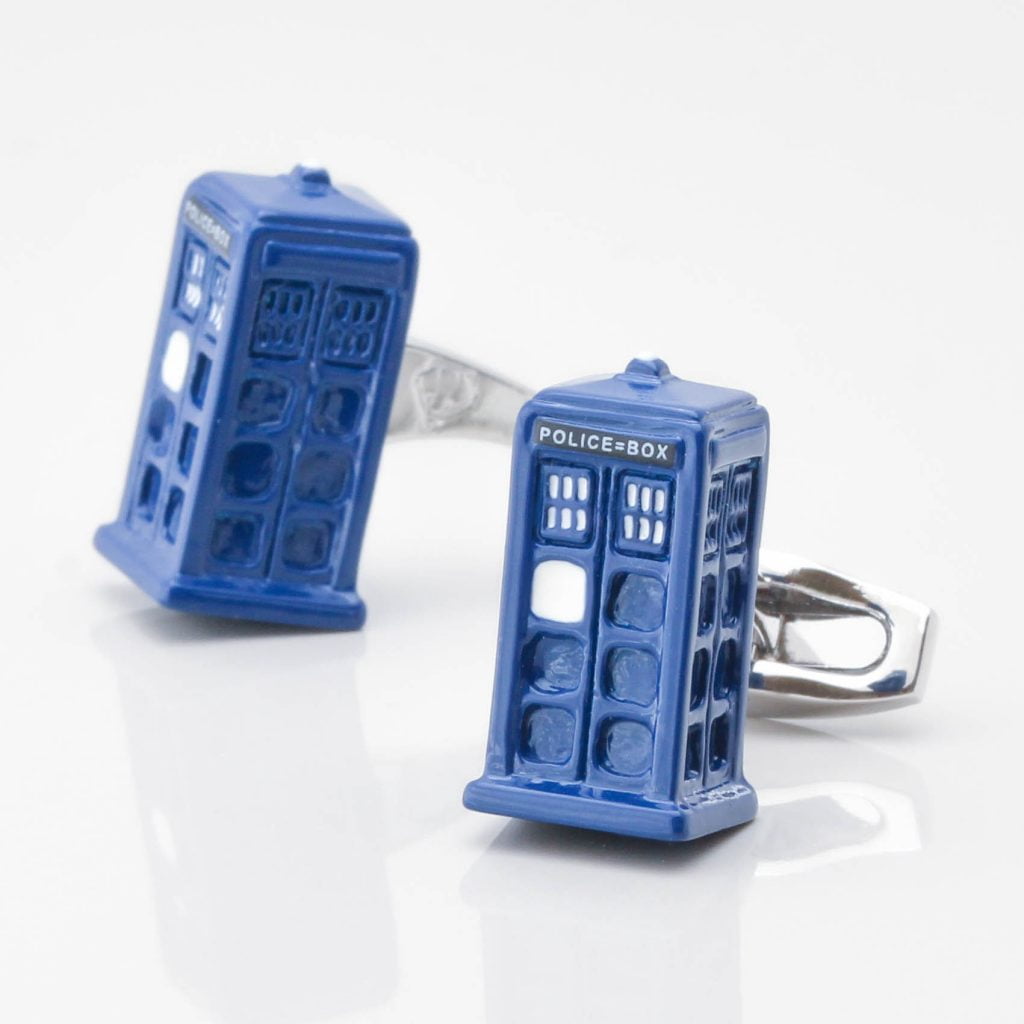 Dr Who Tardis Cufflinks 2626