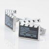 Film Clapper Board Cufflinks 2622