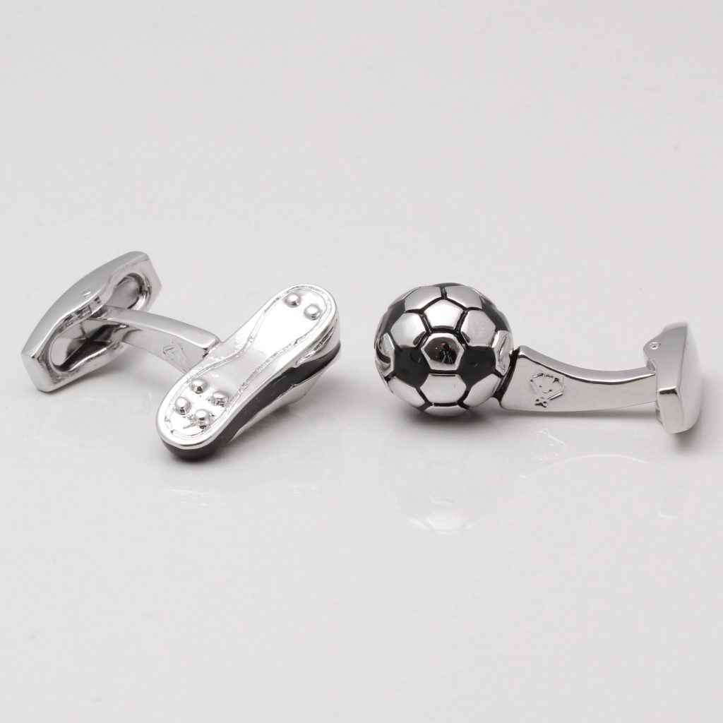 Football Boot Ball Cufflinks Gallery 1 of 1
