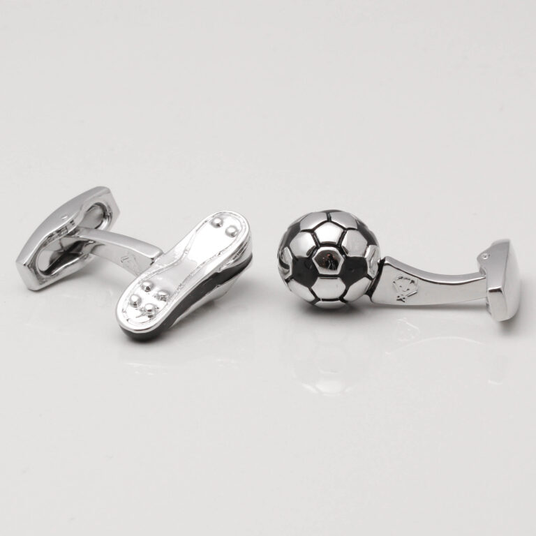 Football Boot Ball Cufflinks Gallery 1 of 1