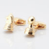 Gold Knight Pawn Chess Cufflinks 2916
