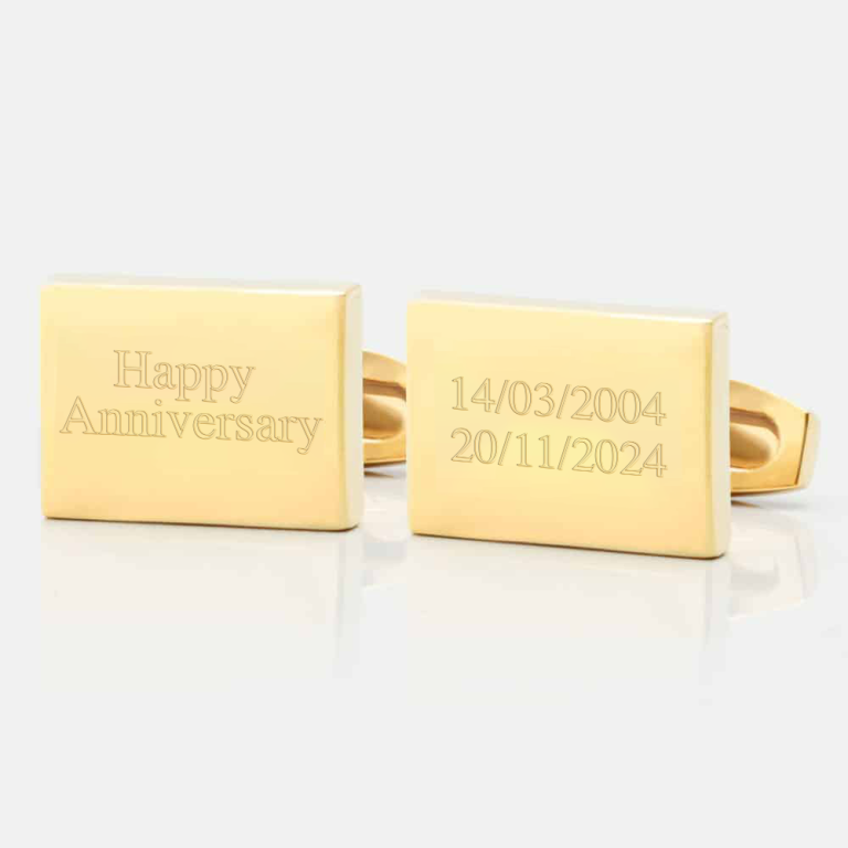 Happy-Anniversary-Engraved-Gold-Cufflinks
