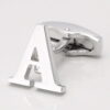 Letter A Cufflink 1 of 1