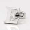 Letter E Cufflink 1 of 1 1