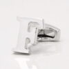Letter F Cufflink 1 of 1 2