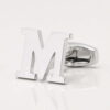 Letter M Cufflink 1 of 1 1