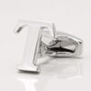 Letter T Cufflink 1 of 1 1