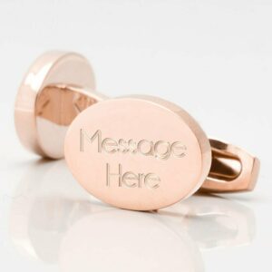 NEW ROSE GOLD OVAL message