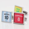 Personalised Football Shirt Cufflinks 1 of 1