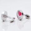 Personalised Hearts Names Cufflinks Gallery 1 of 1