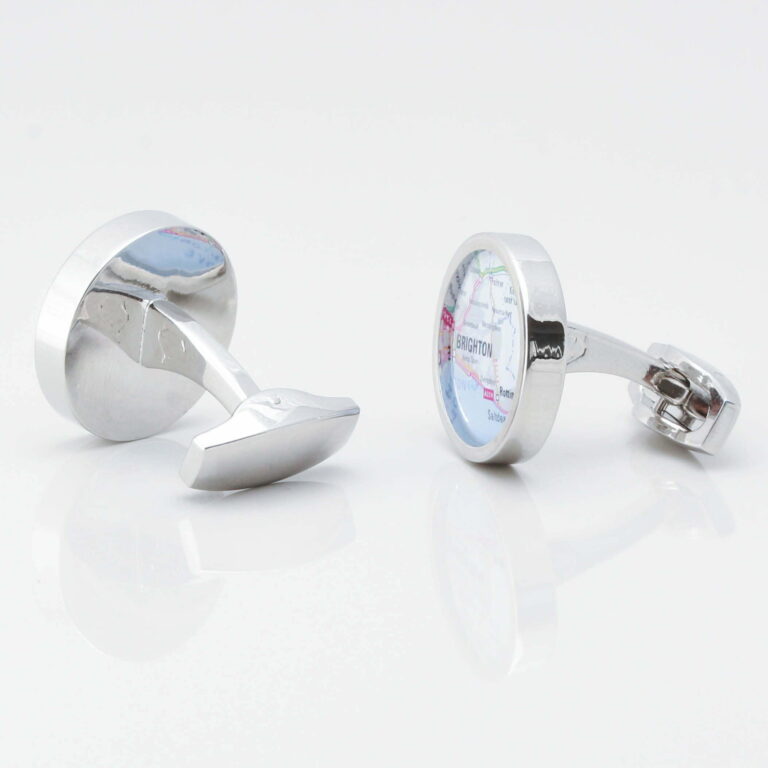 Personalised Map Cufflinks Gallery 3059