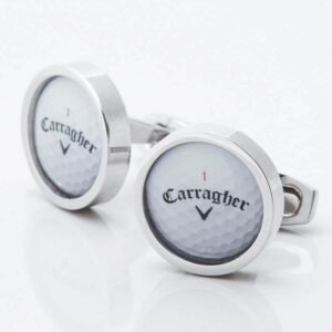 Personalised Name Golf Ball Cufflinks 1 of 1 1 1