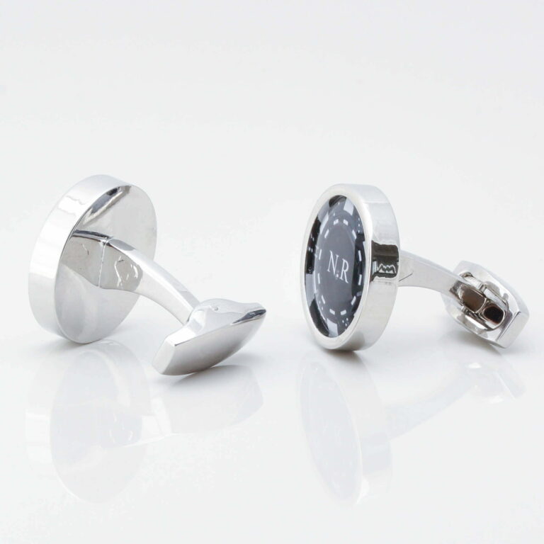 Personalised Poker Chip Cufflinks Gallery 3062