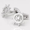 SHIPS WHEEL CUFFLINKS 1 of 1 1