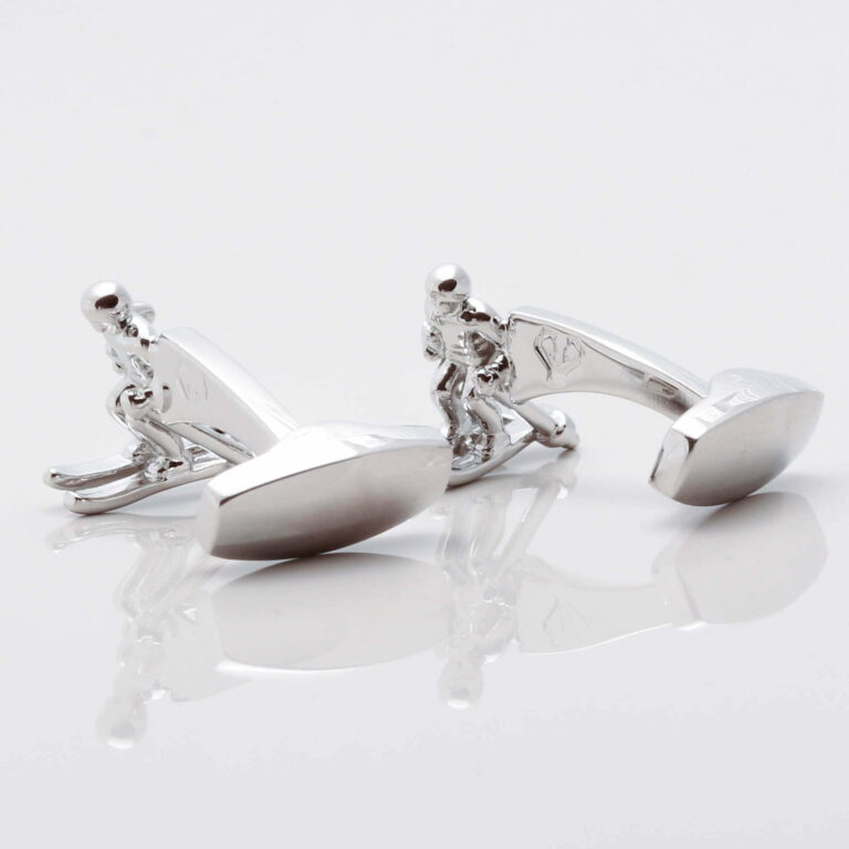 SKIER CUFFLINKS GALLERY 1 of 1
