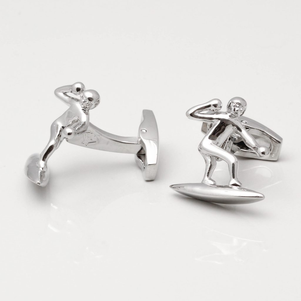 SURFER CUFFLINKS GALLERY 1 of 1