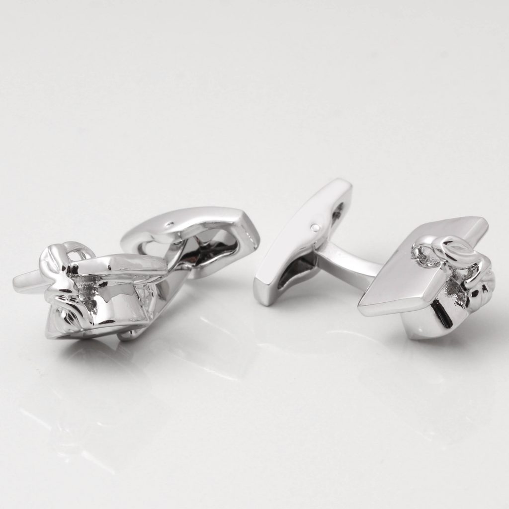 Silver Mortar Board Cufflinks 1 of 1