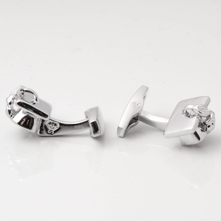Silver Mortar Board Cufflinks Gallery 1 of 1
