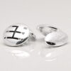 Silver Plated Engraved Gear Stick Cufflinks 1 of 1